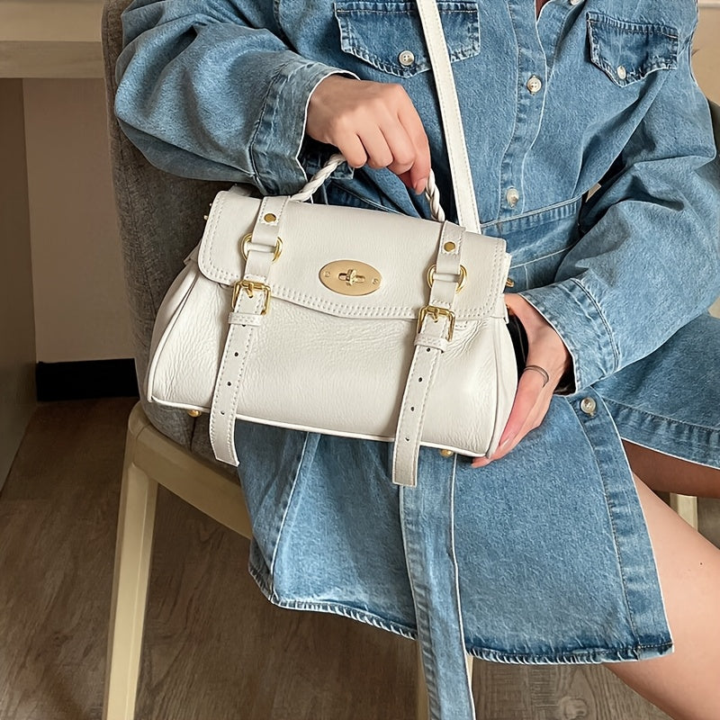 Retro Women's Leather Cowhide Casual Handbag