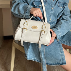 Retro Women's Leather Cowhide Casual Handbag