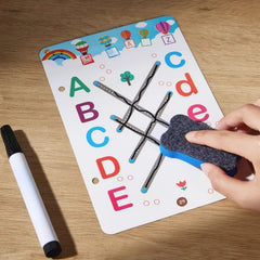 Cartoon Themed 32-Page Pen Control Training Kit for Kids
