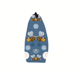 Water Resistant Bee Print Toiletry Bag for Travel and Cosmetic Organization