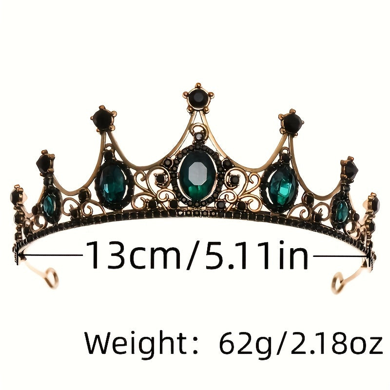 Girls Rhinestone Crown Performance Costume Accessories