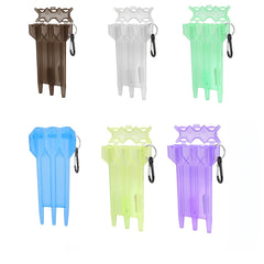 Plastic Dart Case Transparent Box Soft Tips Darts Case