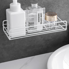 Bathroom Storage Rack Kitchen Multifunctional Wall Mounted Caddy