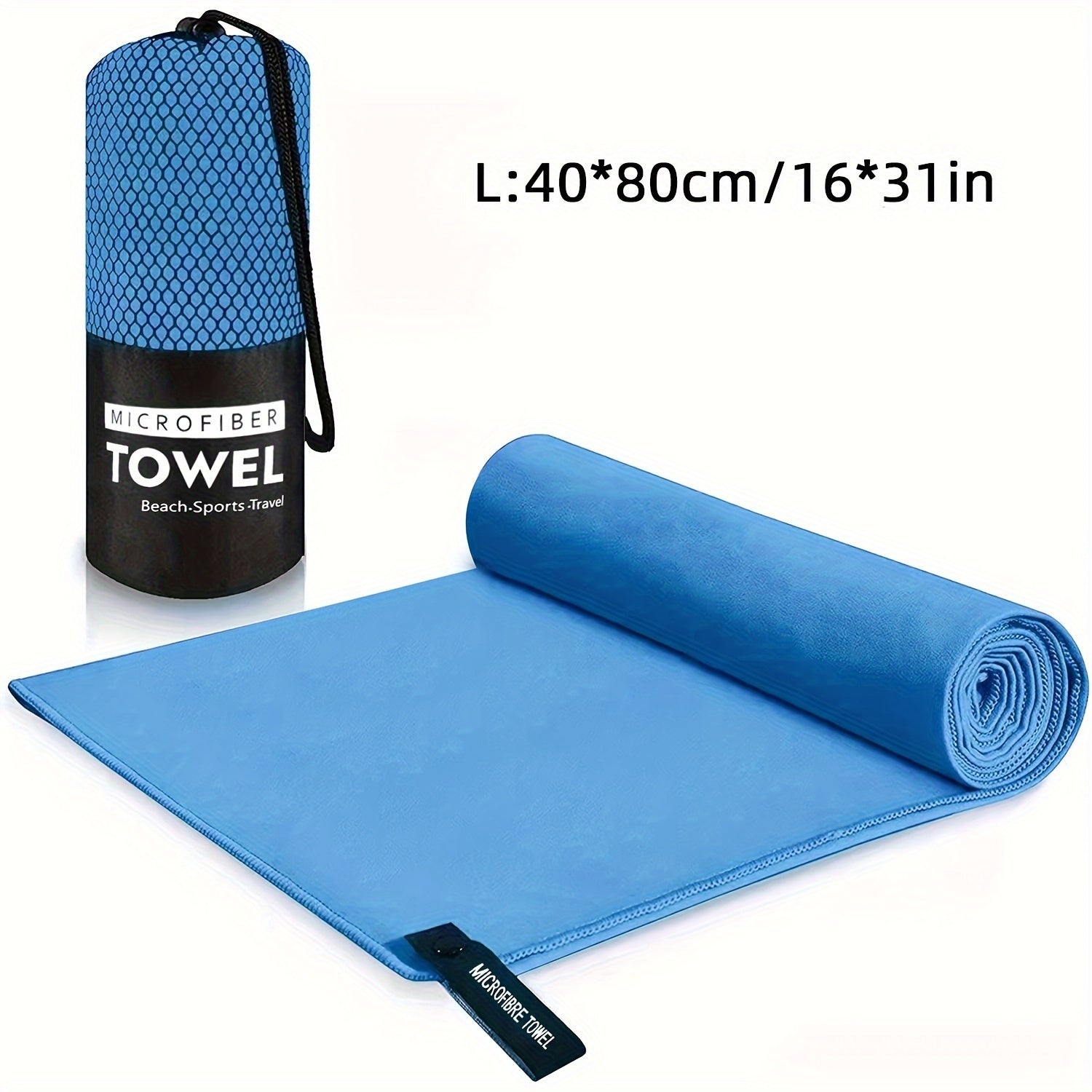 Quick Dry Microfiber Towel Set for Yoga Fitness Travel