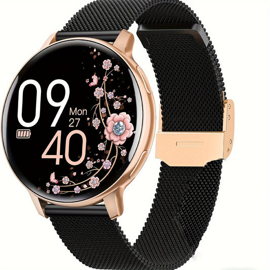 Women's Health Smartwatch IP67 Waterproof 19 Sports Music 5.3 Calling