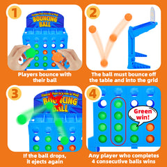 Kids' Bouncing Ball Connection 4 Games Interactive Multiplayer Toy