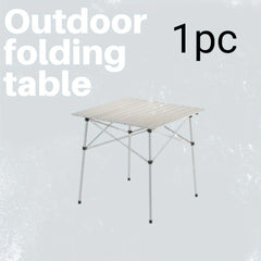 Portable Folding Aluminum Camping Table for Outdoor Camping BBQ