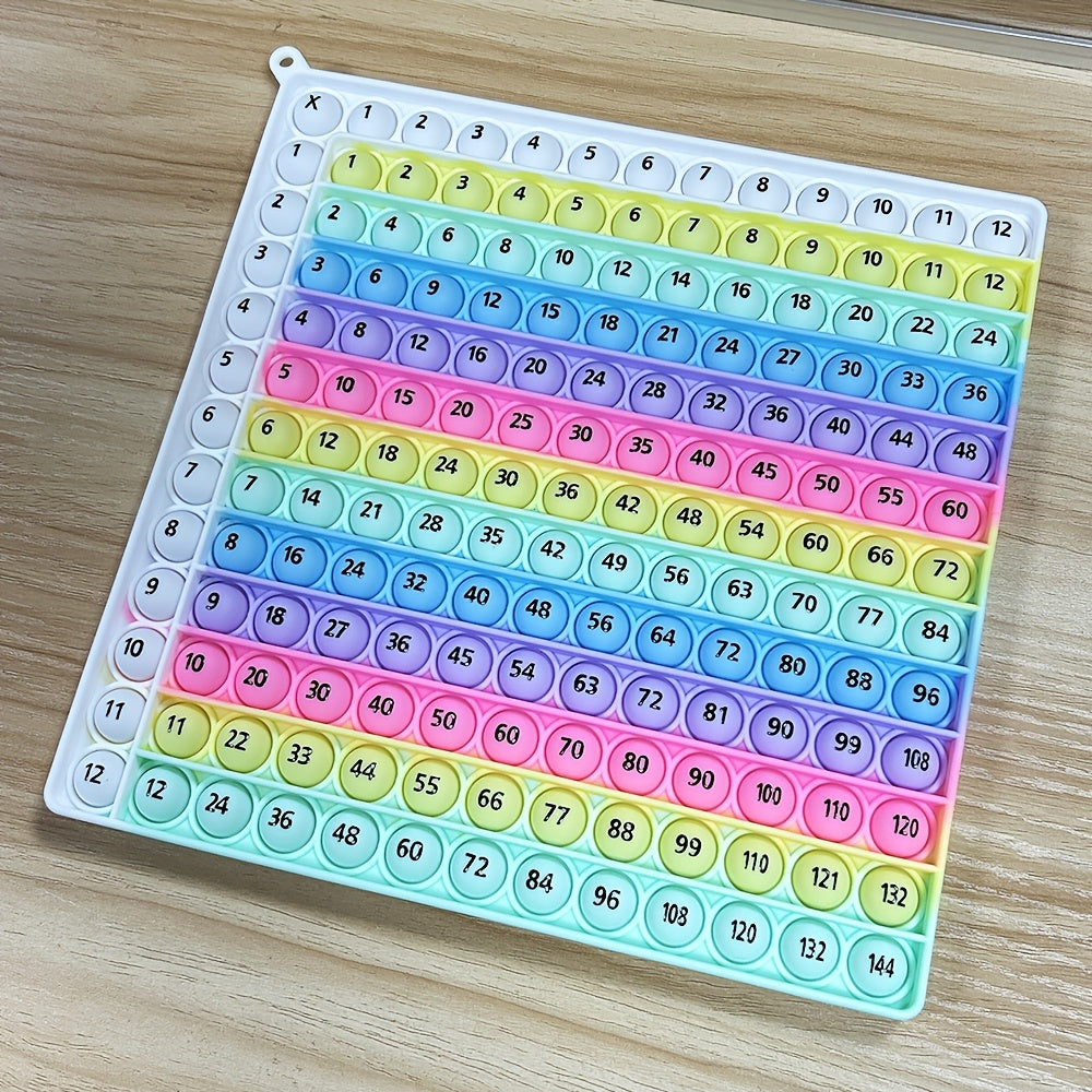 Legendstar 1 12 Multiplication Math Fidget Toy & Number Bubbles Board Game