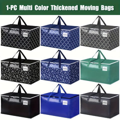 Large Capacity Collapsible Moving Bag Heavy Duty Strong Zippers & Handles