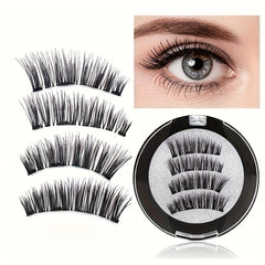 Magnetic Eyelashes Natural Look Soft Makeup Extended Reusable False Eyelashes