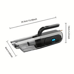 12V Car Vacuum Cleaner with Wireless Charging Function