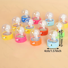10pcs Mini Handheld Basketball Palm Basketball Shooting Machine Puzzle Toys