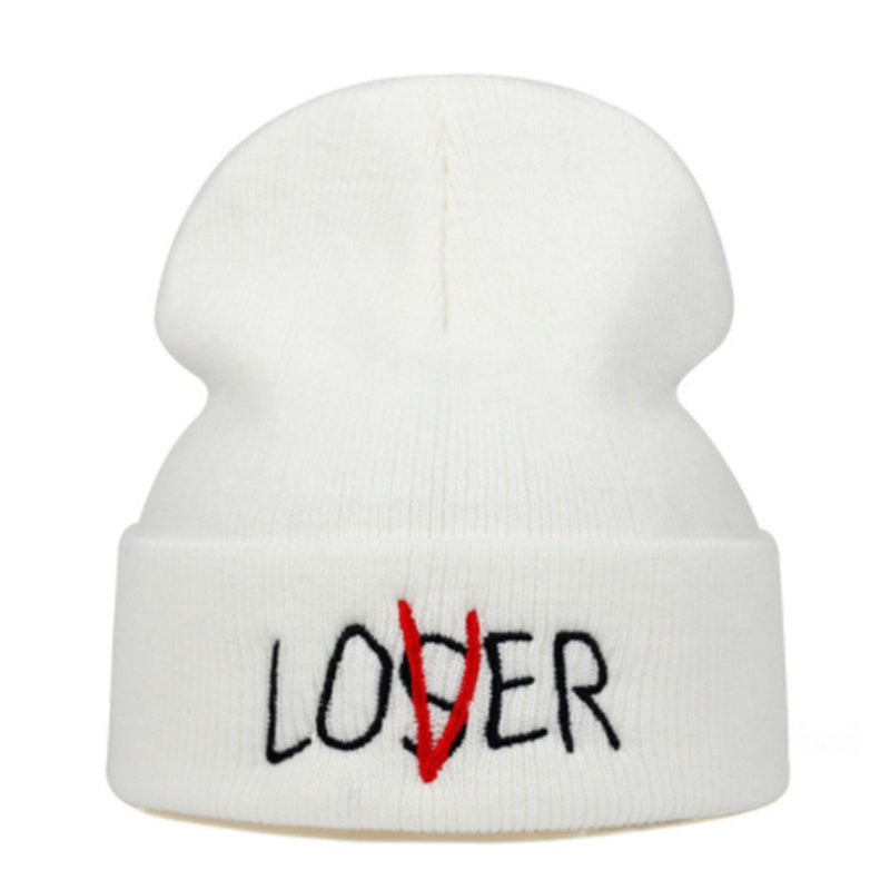 Sports Embroidered Knit Hat