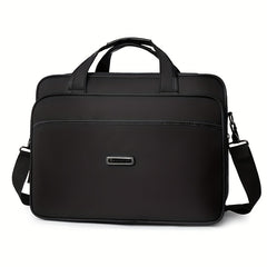 Men's Laptop Bag Briefcase Diagonal Bag Large Capacity Waterproof Handbag