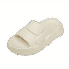 Men's Non Slip Platform Slides Comfortable Cloud Slides