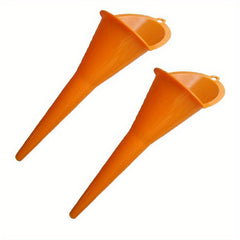 4Pcs Long Neck Funnel Car Gasoline Filling Tools Plastic Splash-proof