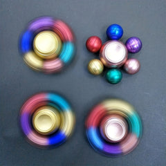 Metal Fidget Spinner Stress Ball for Kids & Adults