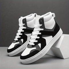 Men's High Top Lace Up Stylish Sneakers