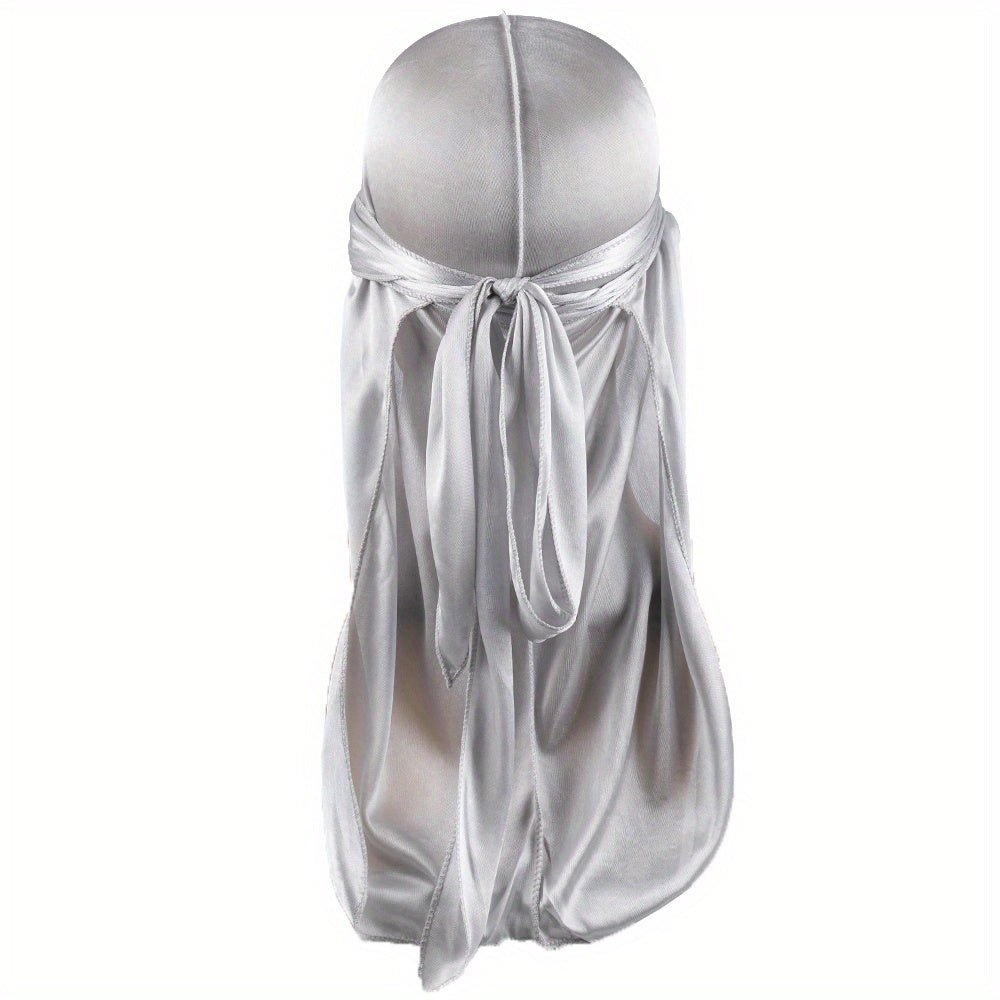 Unisex Silky Plain Head Wrap Outdoor Riding