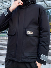 Men's Hooded Cotton Jacket