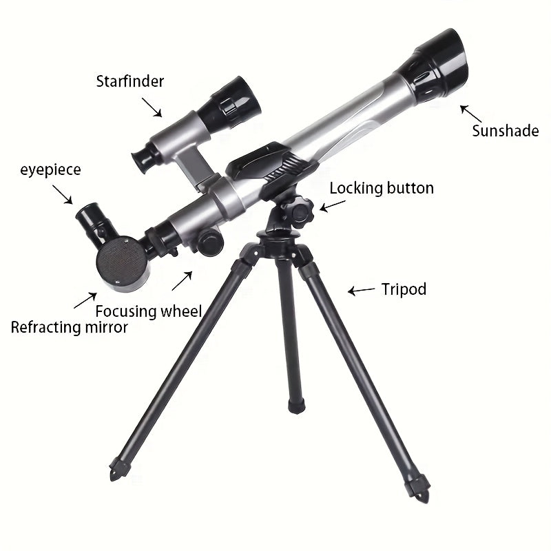 High Power 40x51mm Telescope for Stargazing and Science Education