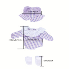 12-Inch Doll Clothing Set - Dress Outfit for Dolls
