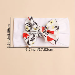4pcs Bowknot Polyamide Headband for Toddlers