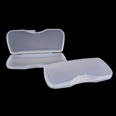 Translucent Eyeglasses Case Protective Spectacles Box Portable