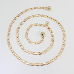 Metal Waist Chain Women's Belly Chain Thin Body Chain