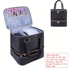 Double Layer Nail Polish Organizer Bag for Manicure Set