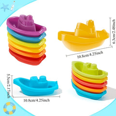 5pcs Floating Boats Water Table Toys for Toddlers