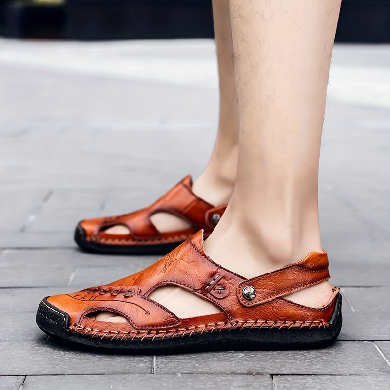 Men's Non Slip Sandals Comfy Slippers Beach Shoes Summer