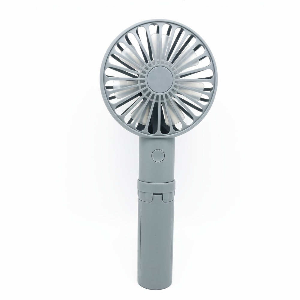 Triangular Bracket Fan 3 Gears Portable USB Rechargeable Fan