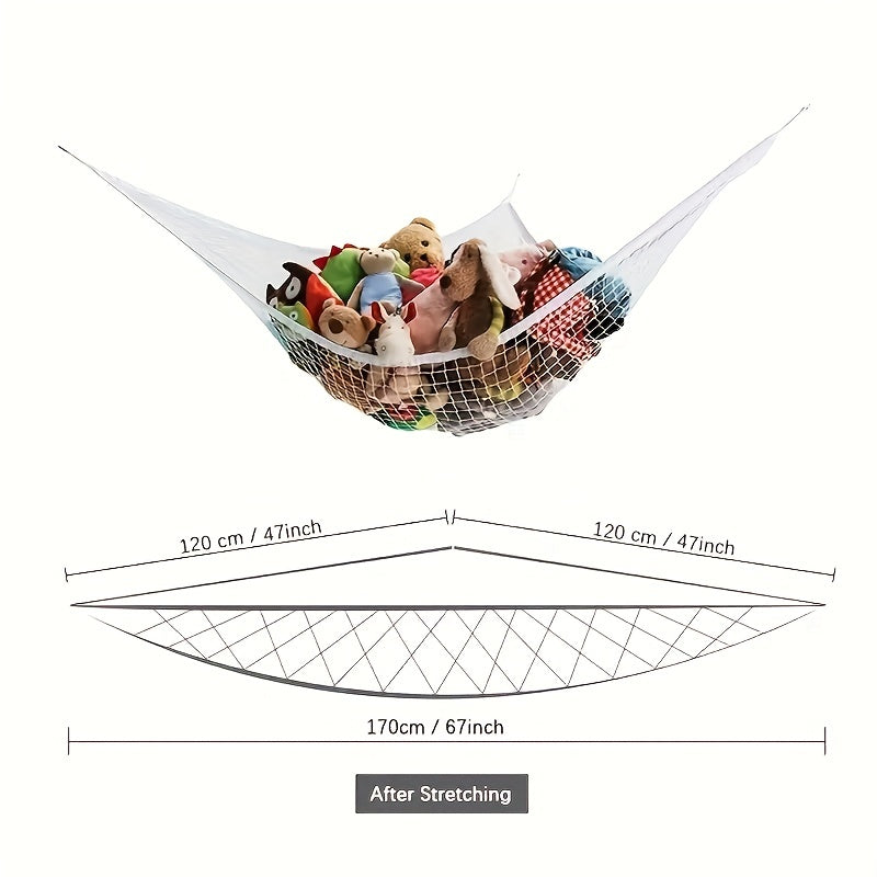 Toy Storage Hammock Set Large 2pcs