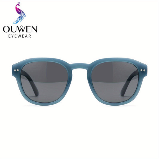Retro Round Polarized Sunglasses UV400 Protection