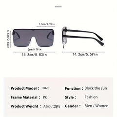 Transparent Lens Stainless Steel Metal Hinged Sunglasses Vintage Eyewear