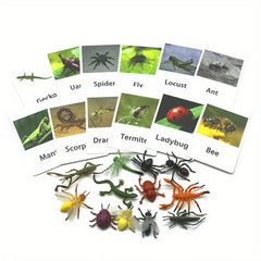 Montessori Animal Matching Card Educational Toy