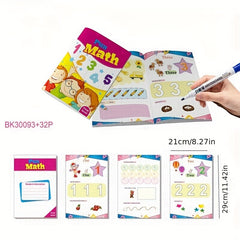 Arabic Preschool Cognitive Training Exercise Book