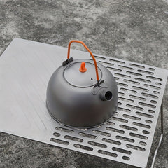 500ml Titanium Water Kettle for Camping and Home Kitchens