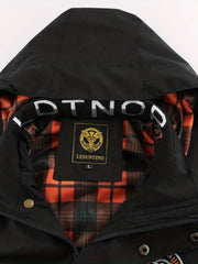 Waterproof Windbreaker Hooded Jacket Men's Casual Zip Up Jacket