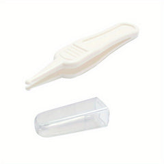 5pcs Round Head Safety Booger Clips Baby Care Tweezers