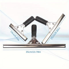 Stainless Steel Glass Scraper Wiper Glass Cleaner
