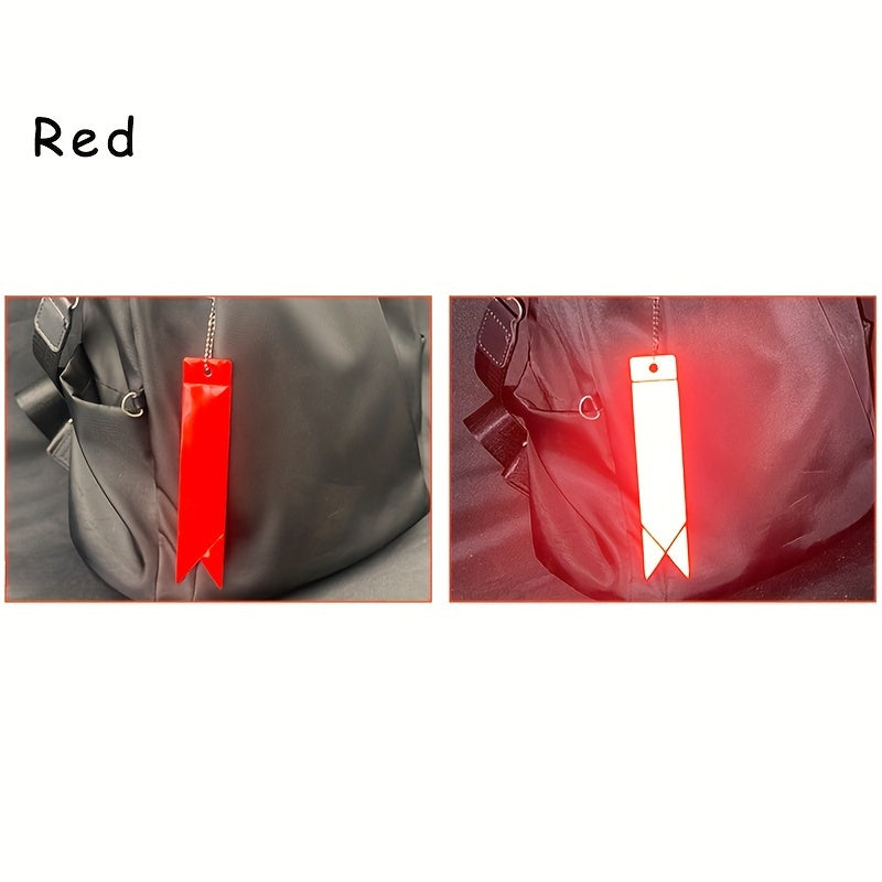 Reflective Keychain Bag Backpack Pendant Safe Ornaments