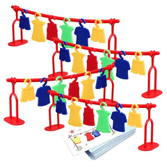 Colorful Clothes Matching Puzzle Game with Laundry Sorter