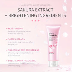 2pcs Sakura Body Lotion 120g Moisturize Radiant Skin