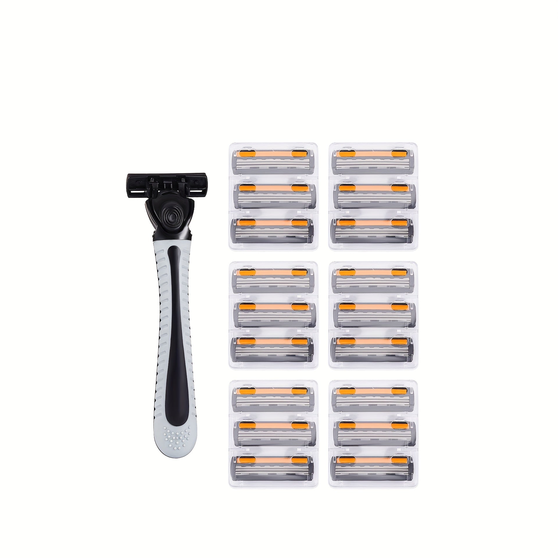 Men's Disposable Shaving Razor Blade Set 1 Holder & 19 Blades