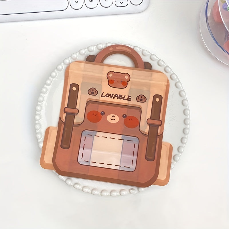 10pcs Cute Cartoon Backpack Jewelry Storage Bags for Girls