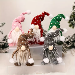 1pc Gnome Plush Doll Christmas Ornaments Holiday Decor