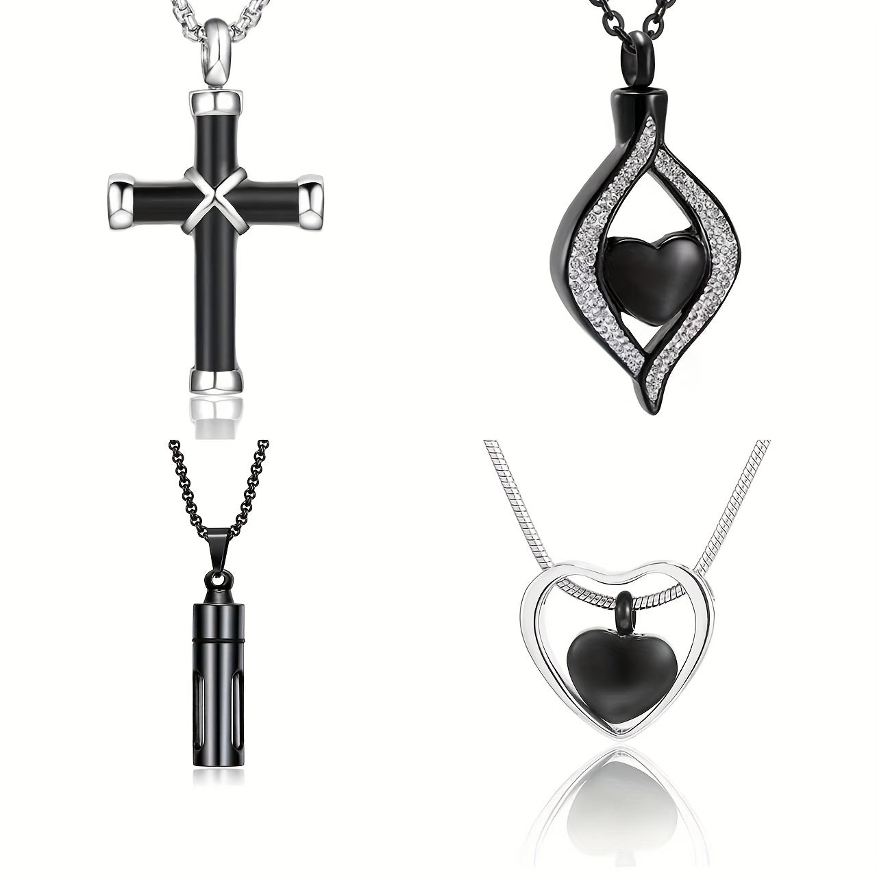 Pet Memorial Pendant Cremation Urn Necklace