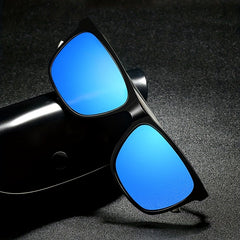 Alum Magnesium Polarized Sunglasses Men Cycling